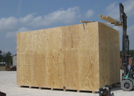 thumbnail picture of a large crate